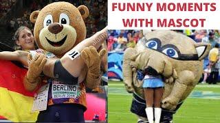 funniest moments with mascot in sports|ENTERTAINMENT