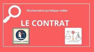 Qu'est-ce qu'un CONTRAT ? #contrat 