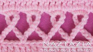 HOW to CROCHET PINK AWARENESS RIBBON SCARF - DIY Tutorial for Breast Cancer and Other Causes