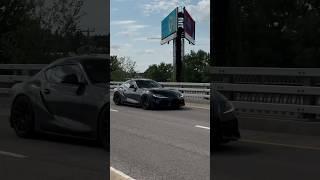 Black toyota supra gr 