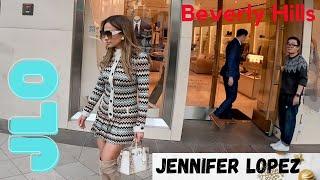 Jennifer Lopez (JLO) Looks  Shopping on Rodeo Drive in Beverly Hills #jenniferlopez