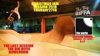 The Last Session The Big Biffa Bowl Room @ The Works Skatepark Leeds