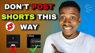 How to Upload Shorts on YouTube the Right Way To Get More Views | SEO 2025