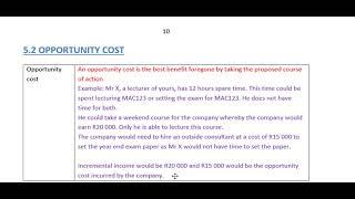 MAC3 1 4 COST RELEVANCE