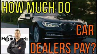 HOW MUCH DO NEW CAR DEALERS PAY for CARS, TRUCKS, SUV's? 2023 MSRP: The Homework Guy Kevin Hunter