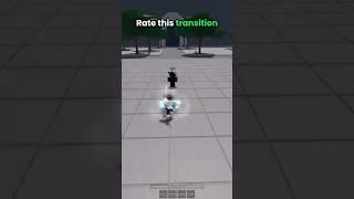 Rate this transition || battlegrounds #roblox #thestrongestbattlegrounds #saitamabattlegrounds