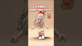 0 ROBUX CHRISTMAS OUTFIT #roblox #lanah #lanahyt