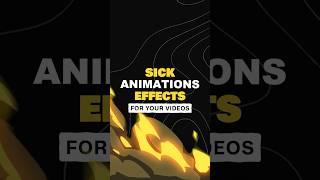 Free animations effects for your videos!  #editing #shorts #free