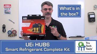 Unboxing the UEi HUB6 Smart Refrigerant Complete Kit