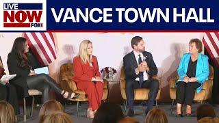 JD Vance town hall with "Moms for America" in Pennsylvania | LiveNOW from FOX