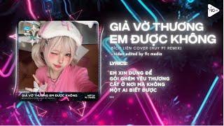 Giả Vờ Thương Anh Được Không (Huy PT Remix) - Bích Liên Cover  Anh Đưa Em Theo Với Remix TikTok