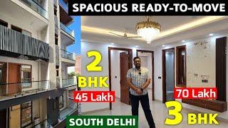 Spacious 3-BHK Flat in South Delhi | Flats in Chattarpur | 5 min from Metro, Gated Colony Chattarpur