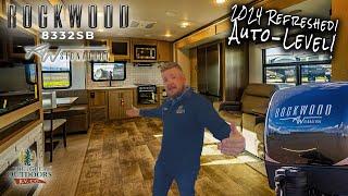 2024 UPDATED Ultra-Luxury Rear Kitchen Couples Coach! - Rockwood Signature 8332SB [2024 Luxury RV]