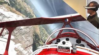 VR flight sim setup with Sony HMZ-T1, TrackIR, and AeroFly FS
