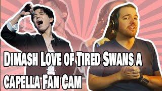 PRODUCERS REACT [ARCHIVE] - Dimash Love of Tired Swans a capella Fan Cam Reaction