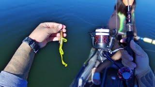 Kayak Fishing for BASS in a FLORIDA FAB5 Lake (Clear Lake, Orlando)