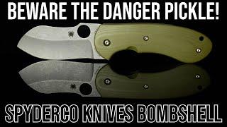 Another Weird One - Spyderco Knives Bombshell