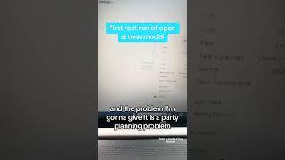  I can’t believe I’m about to say this but… I’m using OpenAI’s new model for the first time!