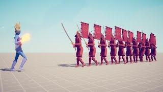 10x SHOGUN vs EVERY UNIT - Totally Accurate Battle Simulator TABS