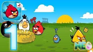 Angry Birds: Gameplay Walkthrough Part 1 - The Tutorial (iOS, Android)