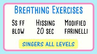  Three Breathing Exercise Compilation | Singers All Levels