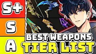BEST WEAPONS TIER LIST! (Winter Fang Release) - Solo Leveling:ARISE