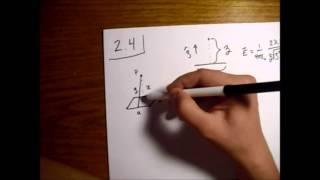 Griffiths Electrodynamics Problem 2.4: Electric Field from Line Charge Square