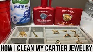 HOW I CLEAN MY CARTIER JEWELRY COLLECTION!