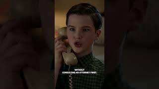 Sheldon Calls Tech Support About a Computer Virus  #YoungSheldon | TBS