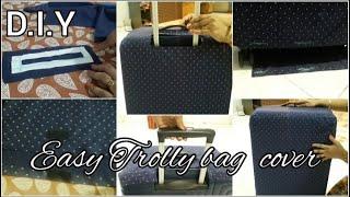 Trolly bag Cover/Travelling bag protector/very Easy bag Cover.