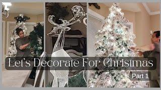 KICKING HOLIDAY DECORATING INTO GEAR #holidaydecor #christmas #homedecor