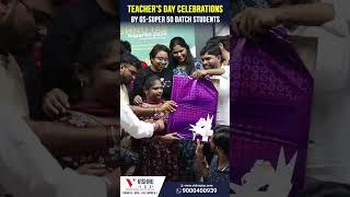 Teachers day celebrations at Vishnu IAS Academy #upsc #tgpsc #vishnuiasacademy