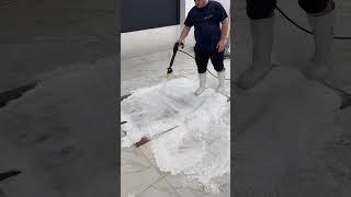 CAUTION Rug Juice Incoming | Short #rugcleaning #asmrcleaning #shorts