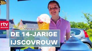 De 14-jarige ijscovrouw: Voor mij geen supermarkt of krantenwijk | RTV Drenthe