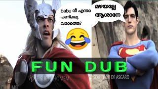 superman fight with thor|fun dub|malayalam dub|hitrolls||