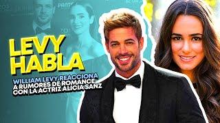 WILLIAM LEVY REACCIONA A RUMORES DE ROMANCE CON LA ACTRIZ ALICIA SANZ ¡MIRA LO QUE DIJO EL ACTOR!