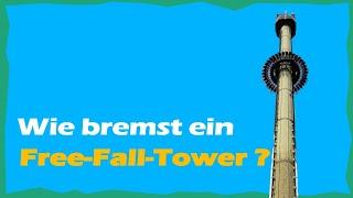 Wie bremst ein Free-Fall-Tower? | Erklärt in 1 Minute #1