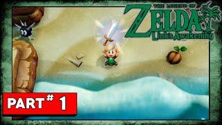 The Legend of Zelda Link's Awakening Playthrough Part 1 - Reclaim the sword!