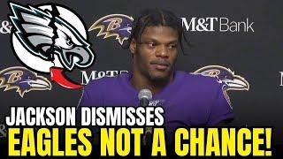 Lamar Jackson DISRESPECTS Eagles: "I would NEVER play for them" | eagles news