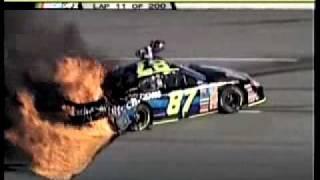 2004 Meijer 300 - Blake Feese Fiery Crash