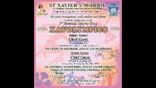 St. Xavier's Schoool, Bhiwadi, Xavolympics- 3rd Annual Sports Day (Day-2) 30.12.2024