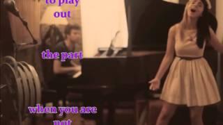 Starring Role - Melanie Martinez W/Lyrics  Marina And The Diamonds Cover