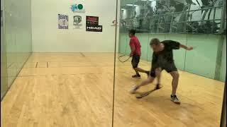 Alok Mehta v Eric Matthews.  IL State Racquetball championship Men’s Open Semi finals 2023.