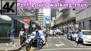 Port Louis walking tour | | Mauritius | | 4K | |