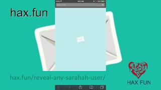 How to reveal Sarahah User’s Email or Facebook 