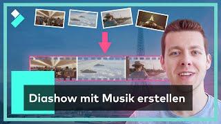 Bilder Video: Diashow mit Musik selber erstellen | Filmora X Showcase