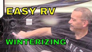 Winterize your RV without a compressor - camper and travel trailer too