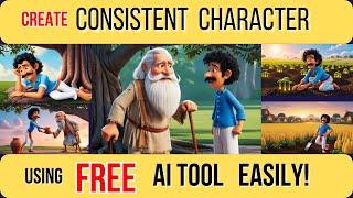 How to Create Consistent Character Easily for Free| Step y Step Tutorial