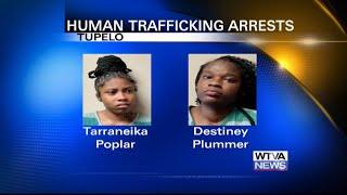 Memphis women charged with human trafficking in Tupelo